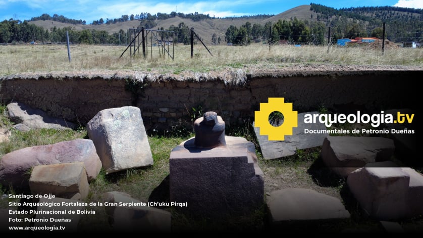 Ojje - Sitio Arqueológico Fortaleza de la Gran Serpiente - Bolivia - www.arqueologia.tv