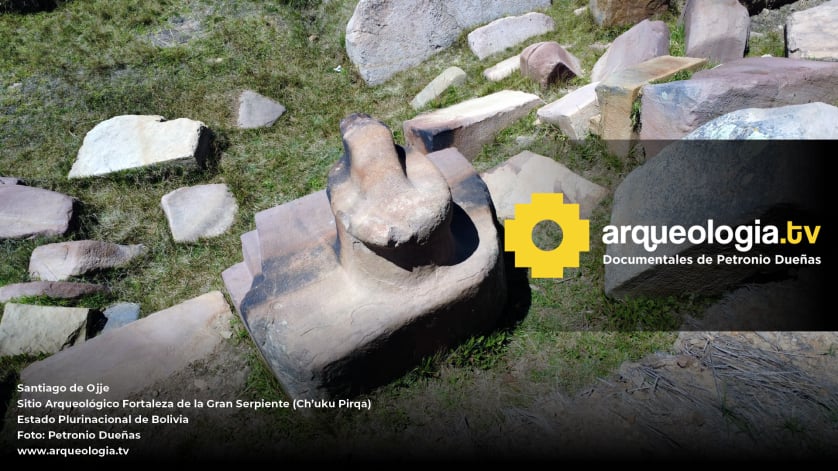 Ojje - Sitio Arqueológico Fortaleza de la Gran Serpiente - Bolivia - www.arqueologia.tv