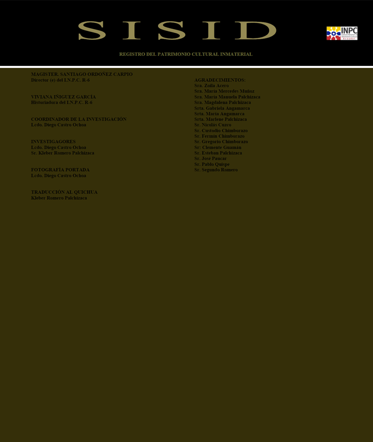 Sisid registro del patrimonio cultural inmaterial
