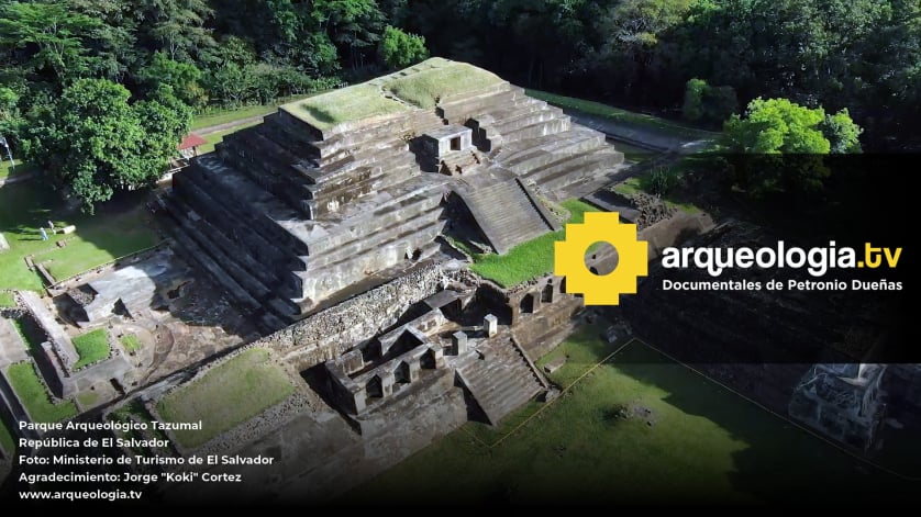 Parque Arqueológico Tazumal - El Salvador - www.arqueologia.tv